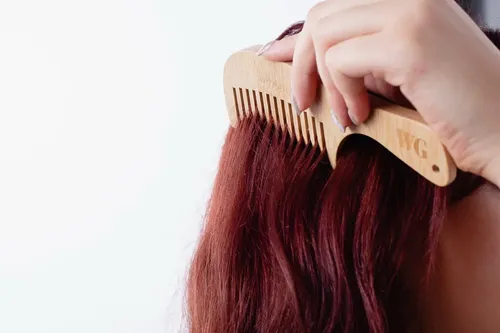 Peine Para Cabello De Bambu Austin Whole Green 38 Gr