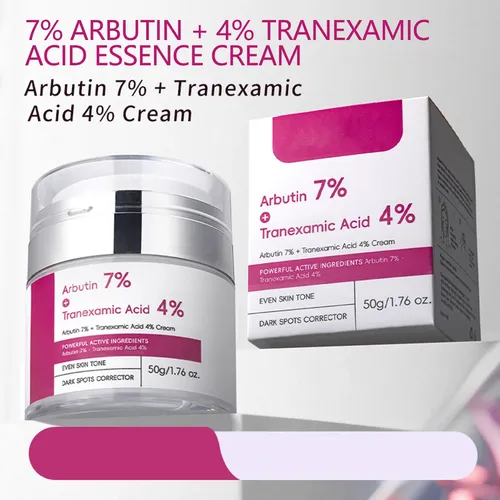 Crema Facial De Ácido Tranexámico Para Manchas Oscuras 50 G