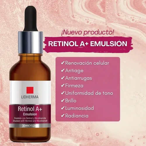 Kit Retinol A+ Emulsión + Retinol A+ Daily Cream Lidherma