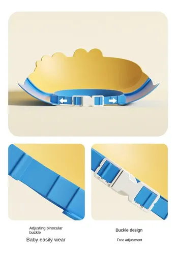 Gorra De Baño For Bebé Con Protección De Oídos
