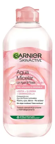 Agua Micelar De Rosas Garnier Skin Active X 100 Ml