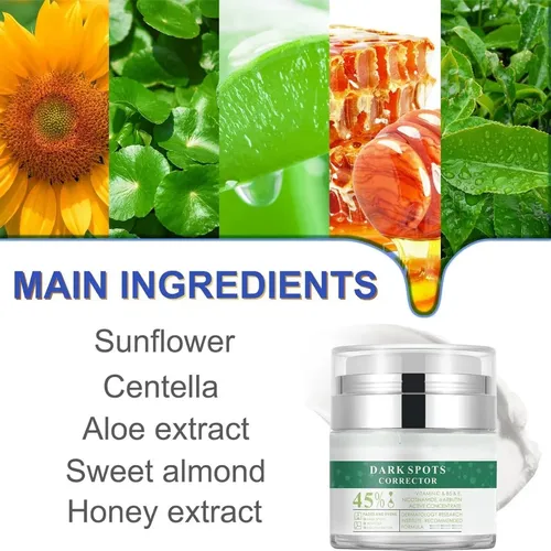 High Quality T; Crema Para Manchas Oscuras En La Cara 50 Ml