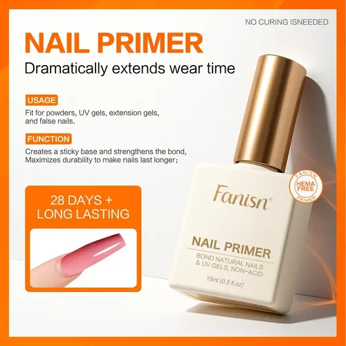Conjunto De Pegamento De Uñas Gel Y Deshidratante/primer
