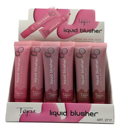 Rubor Liquido Tejar Make Up (pack X 3)