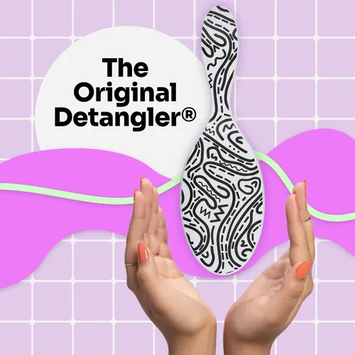 Cepillo De Pelo Wet Brush Original Detangler Hipster Doodle