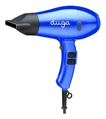 Secador Duga Compacto De Pelo Profesional 3000 Peluqueria Color Azul