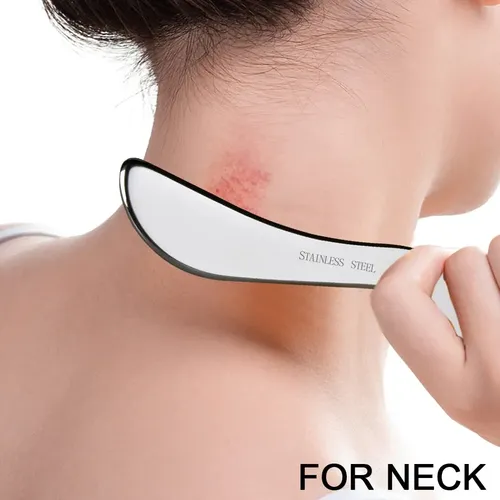 Herramienta Raspadora Muscular Gua Sha, De Acero Inoxidable,