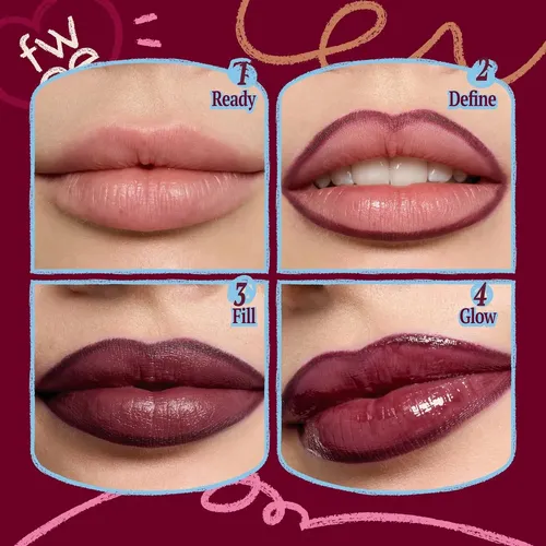 Lápiz Delineador Labial Dual Todo-en-uno Chocolate Box