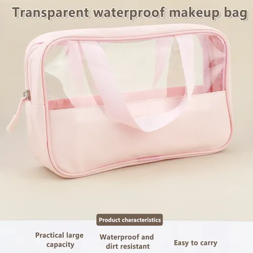 Set De 25 Herramientas De Maquillaje Rosas