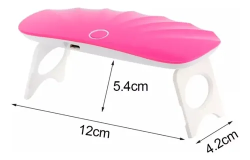 Lámpara Uv Secador Mini Cabina Led Para Uñas En Gel