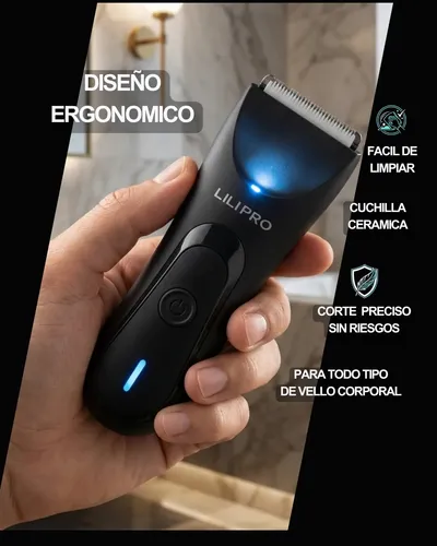 Recortadora Corporal Masculina Zonas Intimas Cero Tirones