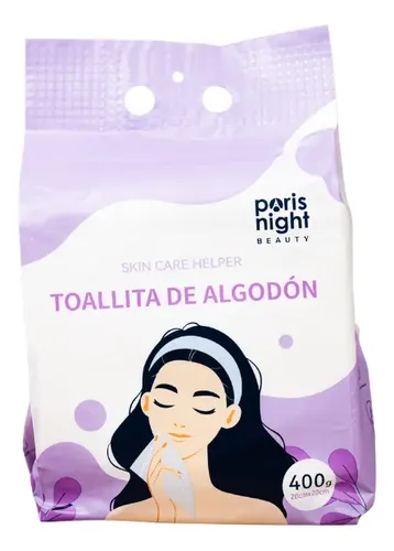 Toallitas De Algodon Paris Night Descartable Fibra Natural