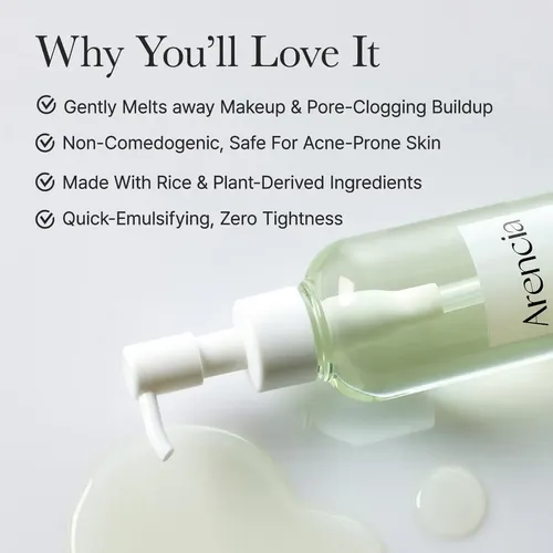 Óleo De Limpeza Arencia Pore Melt Mochi 200 Ml