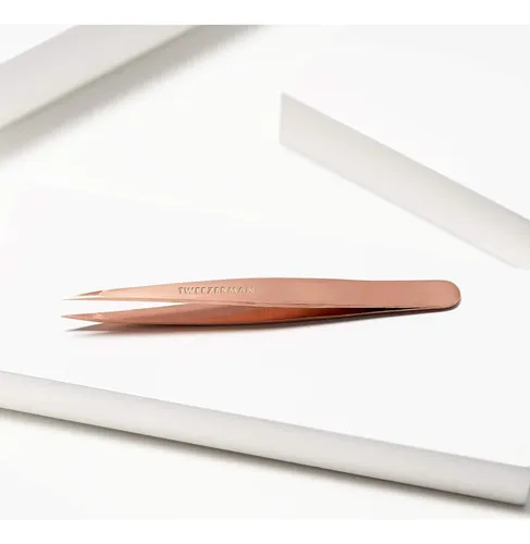 Pinzas De Precisión Para Cejas Tweezerman Rose Gold