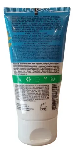Protector Solar Facial Veganis Fps60 Con Acido Hialuronico