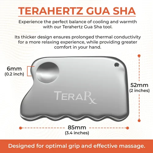 Herramientas De Masaje Terahertz Stone Gua Sha Y Terarx Para