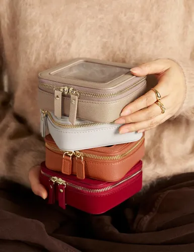 Bolsa De Maquillaje Popvibe, Pequeña, Transparente, Para Via