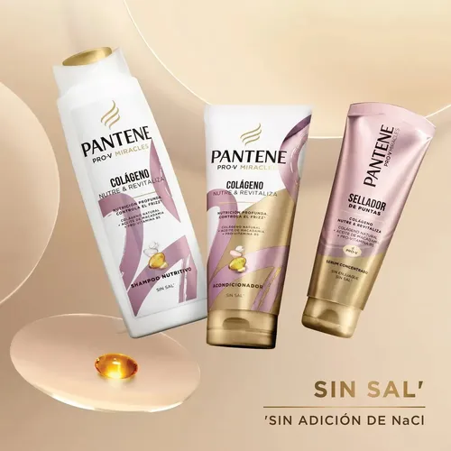 Shampoo Pantene Pro-V Miracles Colágeno Nutre & Revitaliza Nutritivo 300 ml