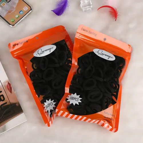 Cintas Para El Pelo Qarwayoc De Algodón Negro Para Niñas, 2,