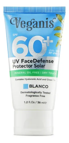 Veganis Protector Solar Facial Fps 60 Invisible X 3 Unidades