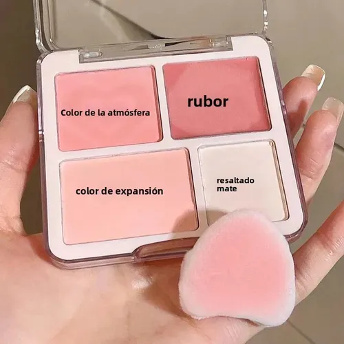 Kapeine 4 Colores Ruboriluminador Matepara Rostro