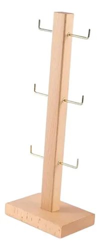 Soporte Para Diadema, Estante De Color De La Madera