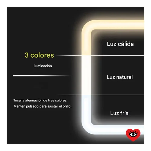 Estuche Porta Cosmetico Negro Espejo Led Neceser Maquillaje Impermeable Veoquiero