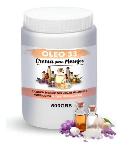 Oleo 33 Crema Para Masaje 1/2k Nutritiva Hidratante Belgrano