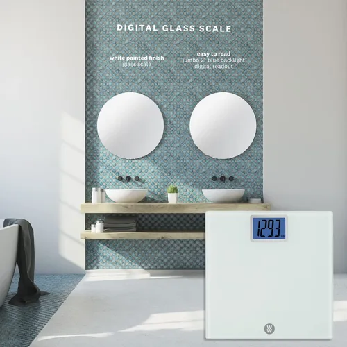 Báscula De Baño Conair Weight Watchers Digital Glass, 400 Li