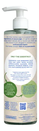 Agua Limpiadora Micelar Mustela Para Bebé, 13.5 Oz