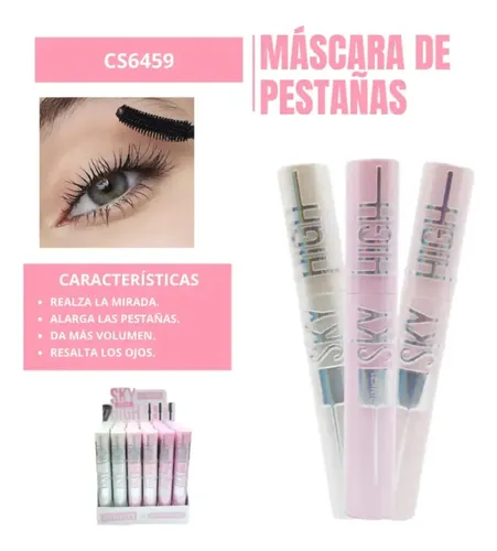 Mascara De Pestañas Rimel Negro Pink21 Sky High