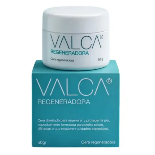 Cera Regeneradora Valca para Piel Seca y Sensible, Con Vitamina A y Omega