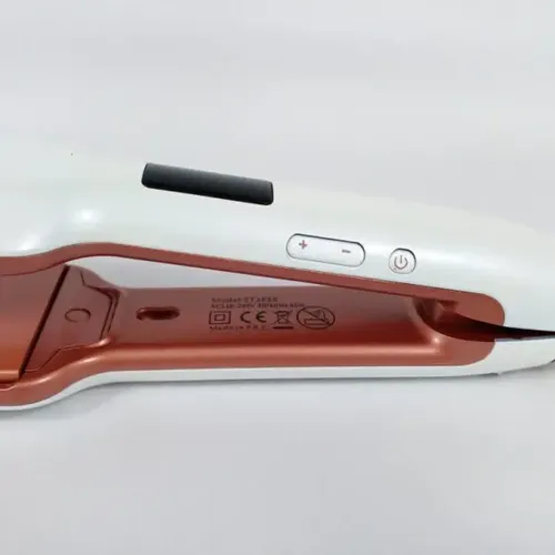 Planchita De Pelo Visor Digital Sin Frizz Rizador Liso Brill