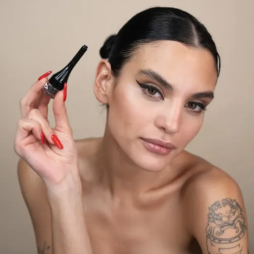 Delineador Ojos Regina Gel Negro 1u Negro Mate