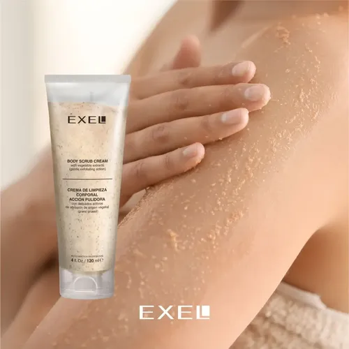 Exel Crema Pulidora Exfoliante Corporal Grano Grueso (120ml)