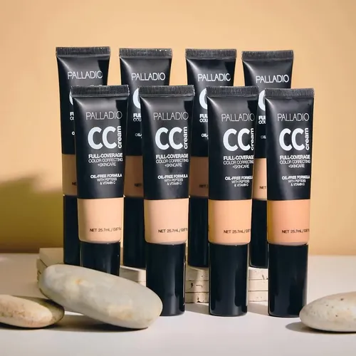Base Correctora Palladio Cc Oil-free 0.87 Oz Fair 10c
