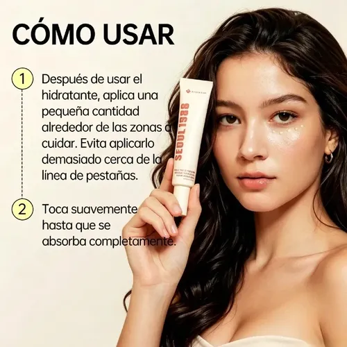 Cccrema Anti-arrugas Seoul 1988 Con Rodillo 2pcsdd