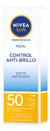 Nivea Sun Facial-control Antibrillo Fps 50 50ml