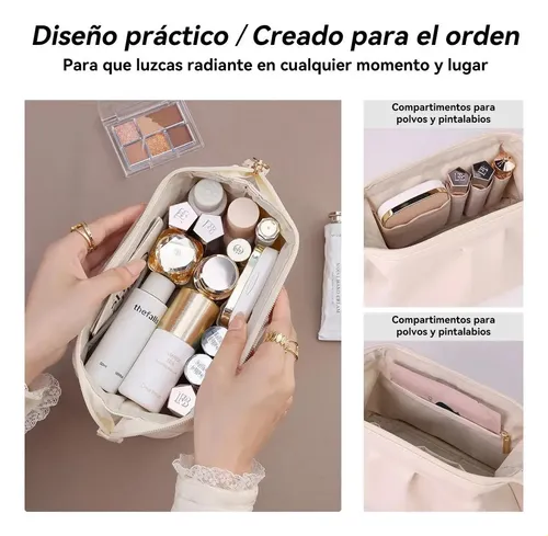 1 Pzs Neceser Cosmetiquera De Maquillaje Bolsa Viaje Mujer