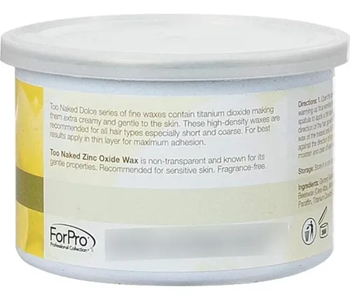 Cera Depilatoria Too Naked Zinc Oxide 14 Oz