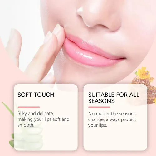 Bálsamo Labial Coloreado Hkjm, Suave E Hidratante, Suaviza Y