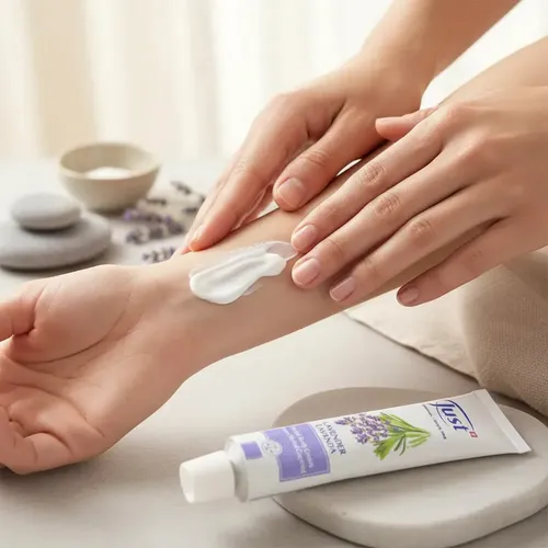 Crema De Lavanda Swiss Just 25g Relajante Corporal