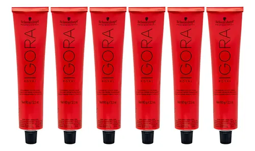 Schwarzkopf Igora Royal Kit X6 Tintura Tono A Eleccion 60gr