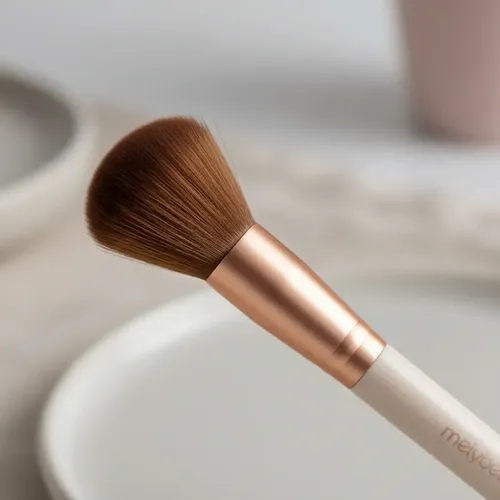 Set X 5 Brochas Para Maquillaje Modelo Cartera Mely Beauty