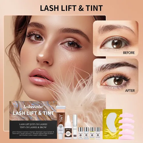 Kit Lifting Y Tinte Pestañas Con Permanente Y Fijación