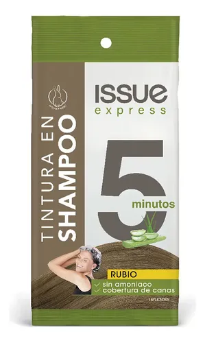 Issue Express 5 Minutos Tintura En Shampoo Tono Rubio Oscuro