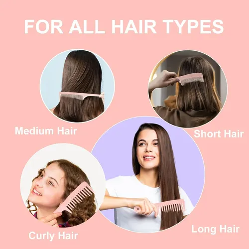Set De Peinetas De 3 Piezas Para Todo Tipo De Cabello