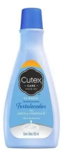 Quitaesmalte Cutex Fortalecedor X 50ml Pack X6 Unidades