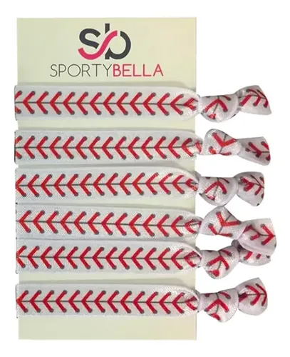 Set De Accesorios Para El Cabello De Béisbol, Cintas Para El