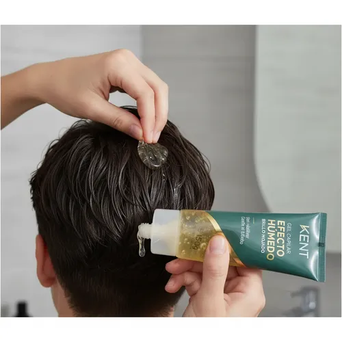 Gel Para El Pelo Fijación Fuerte X150gr Efecto Humedo
